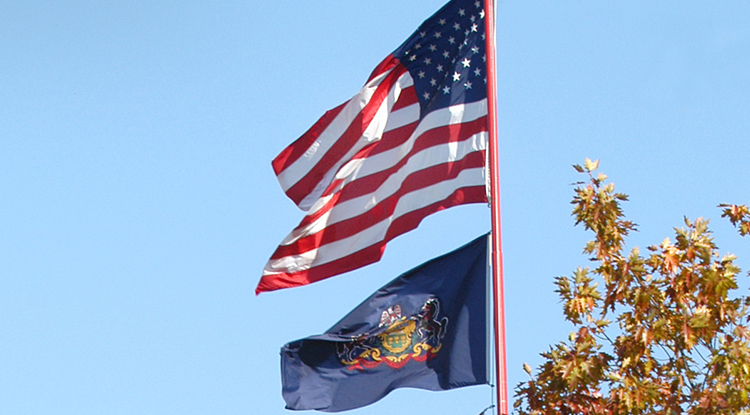 Flags at Half-Staff in Memory of Charlie Kirk