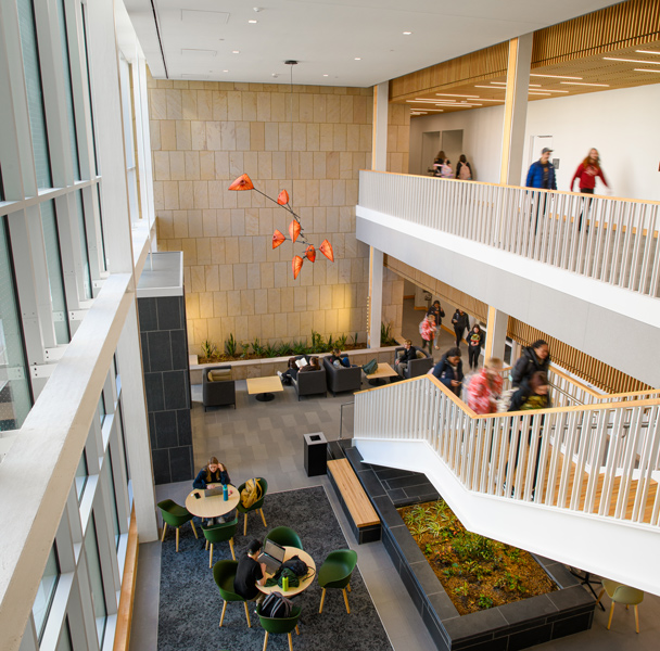 view of interior of Kopchick hall 