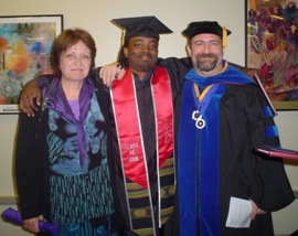 Tariq graduating Tariq graduating