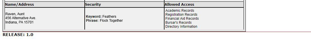 Administrator and Staff Instructions for Student Records Release Authorization