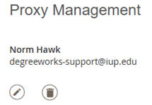 Trash can of how to delete proxy
