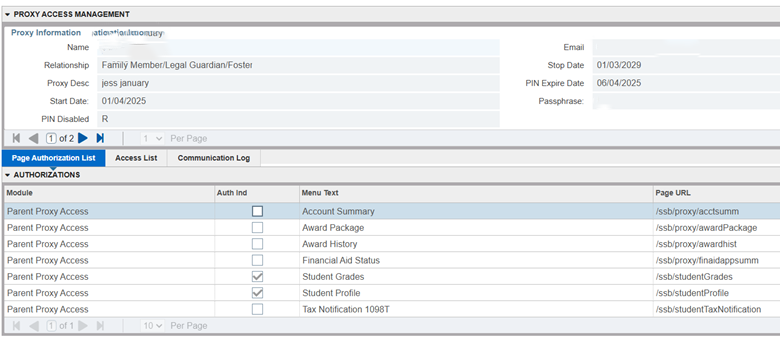 Image of what the screen what banner looks like