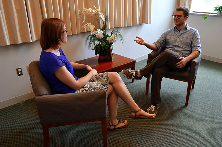 Therapy session at the Center for Applied Psychology Therapy session at the Center for Applied Psychology