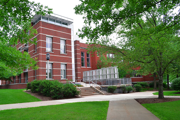 Uhler Hall on the IUP campus