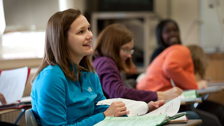 Students in a sociology class