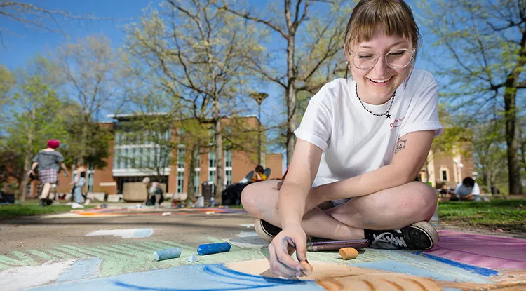 Sesquicentennial Celebration—Chalk the Walk, April 29