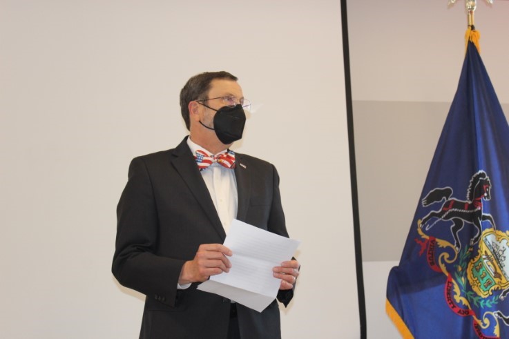 IUP President Michael Driscoll Opens Veterans Day Celebration