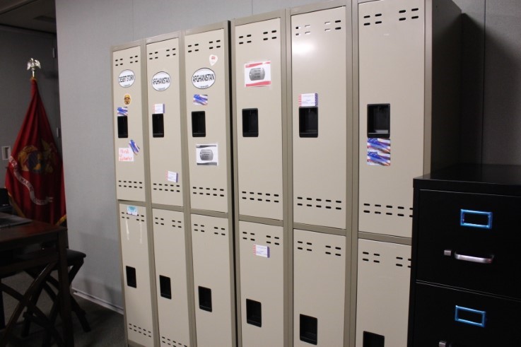 Student Lockers in the MVRC