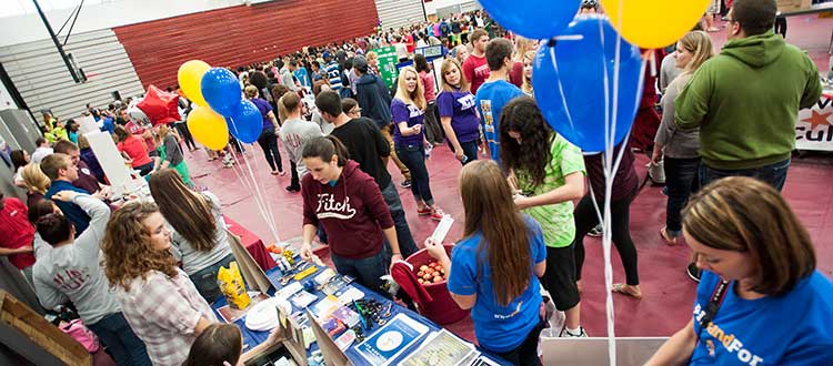 Various Student Activities on IUP Day