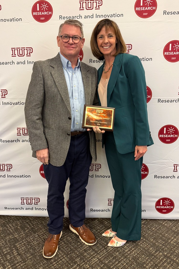 Dr. John Wesley Lowery and Dr. Amber Racchini