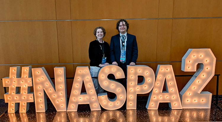 Benjamin and Bash Honored by NASPA Region II