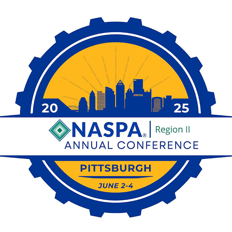 NASPA 2025 Region 2 annual conference logo