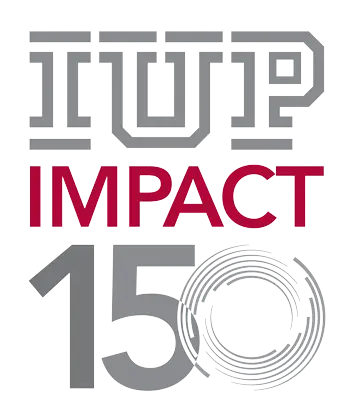 IUP Impact 150 campaign logo