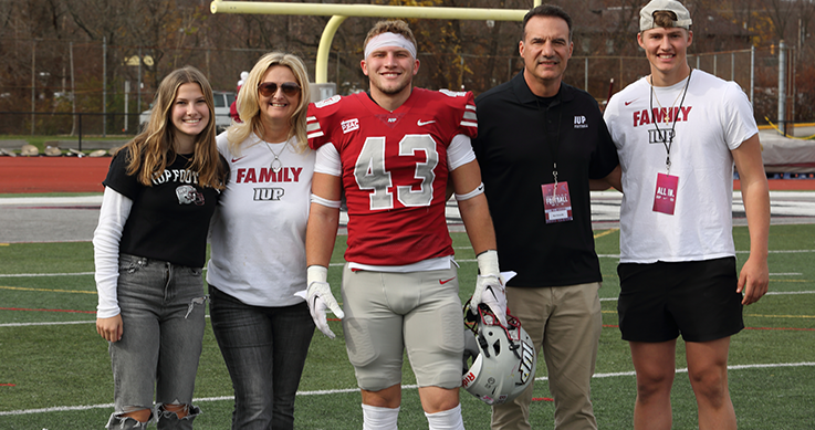 Athlete with Family