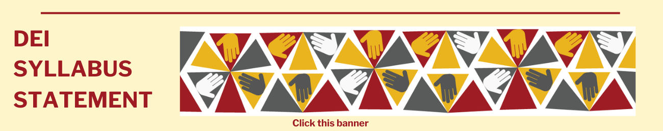 Pattern of multicolored hands and triangles