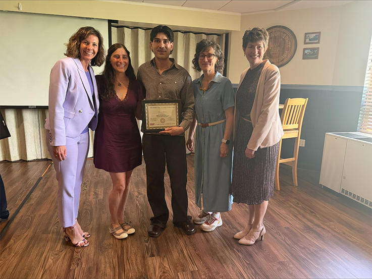 Amber Racchini, Jacqueline McGinty, Amar Mmoud, Dawn Smith-Sherwood, and Edel Reilly