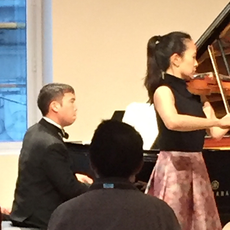 Henry Wong Doe performing with Eugenia Choi Henry Wong Doe performing with Eugenia Choi