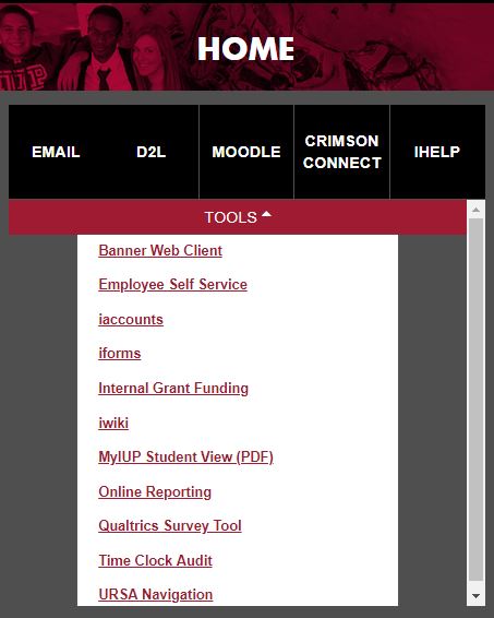 Myiup Tip Use The Tools Menu To Access Common Applications News
