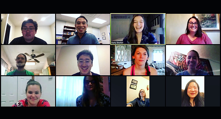 Henry Wong Doe teaching a class via Zoom Henry Wong Doe teaching a class via Zoom