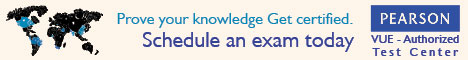 Click here to schedule at Pearson VUE Click here to schedule at Pearson VUE