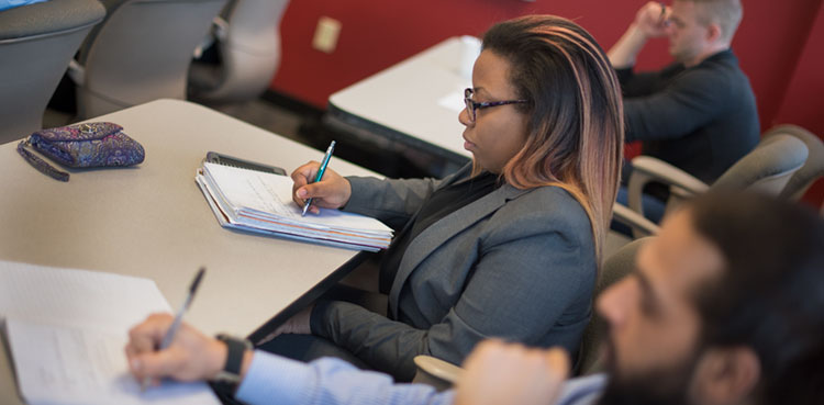 Business PhD students studying at IUP Business PhD students studying at IUP