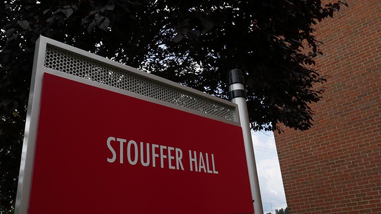 Stouffer Hall Sign