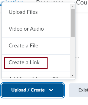 MS Stream Create Link D2L