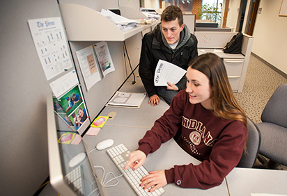 Students at the Penn