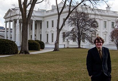 Jake Williams by the White House