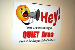Quiet Area poster Quiet Area poster
