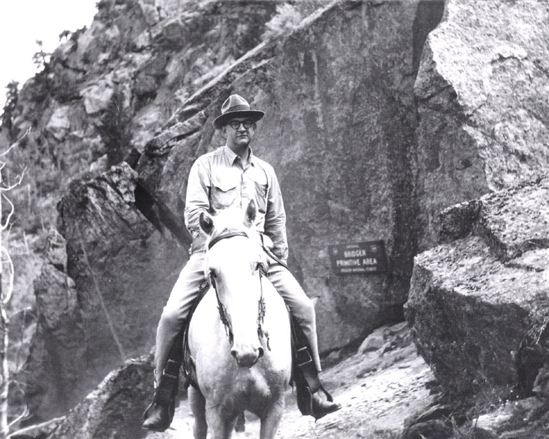 Saylor on Horseback