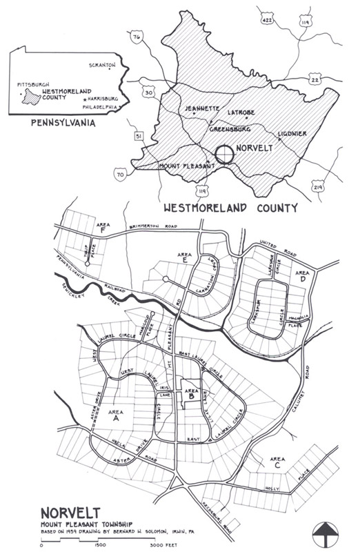 Map of Norvelt