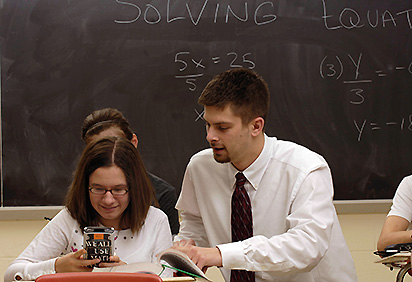 Teaching math concepts to a student