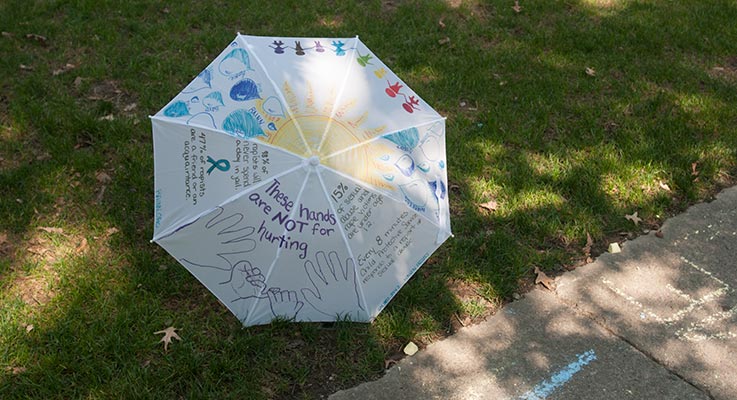 Umbrella at RAINN Day 