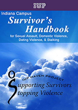 Cover of the Indiana Campus "Survivor's Handbook"