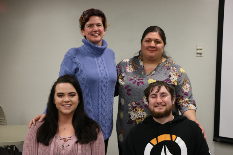 Group photo of the presenters for the event