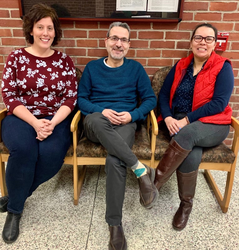 Wanda Minnick, Majed Zreiqat, and Luz Marin