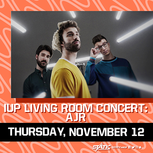 iup living room concert AJR