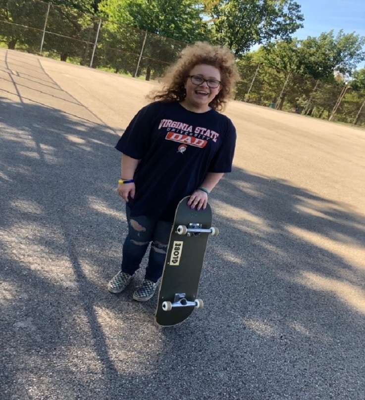 Brianna Lambert, Skateboarder