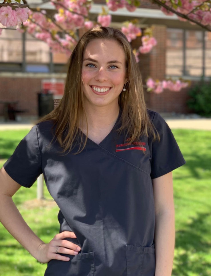 Brooke Zawalnicki, Indiana Lion's Club Nurse Humanitarian Award recipient