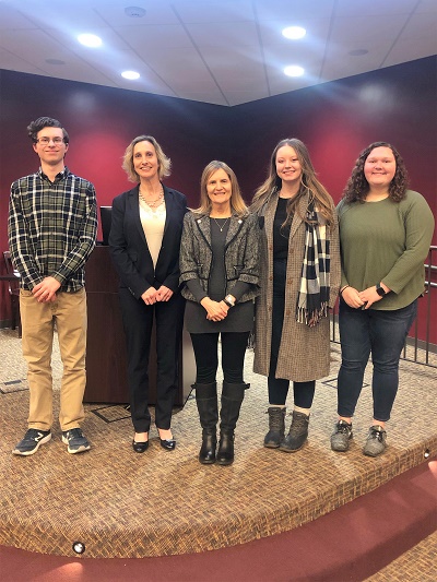 Ben McClosky, Kirsten Flanagan, Kim Anderson, Megan Rengers, and April Murdick