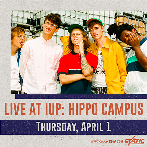 Live at IUP Hippo Campus