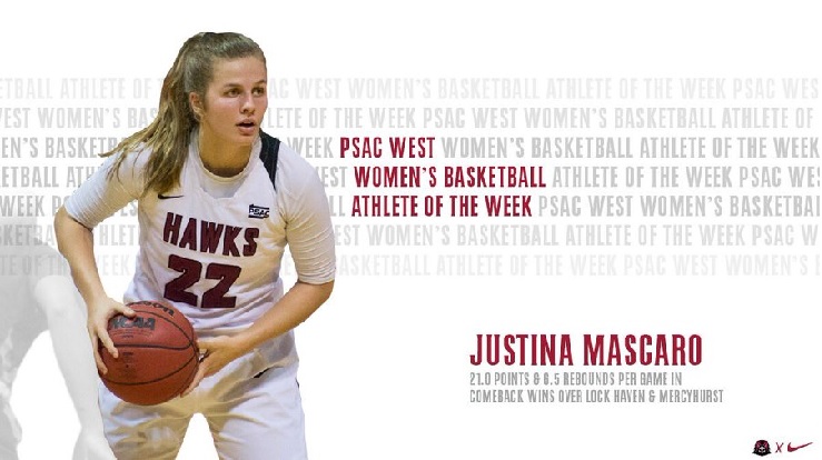 Justina Mascaro IUP Women's Basketball 3