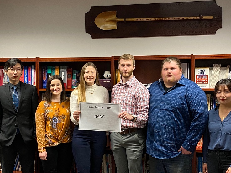 SBI Team Spring 2020 - Nanomagnetic Electronics - Taiyi Ma, Alexis Zimmerman, Rebecca Shellenbarger, Jordan Hawker, Brian Everett, and Yiting Shu.