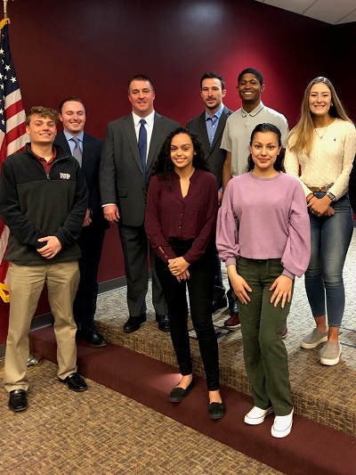 The SAA and SFA hosted a joint meeting on March 5 featuring guest speakers from PNC, Brady Wise '95 and Mitch O'Shell '19