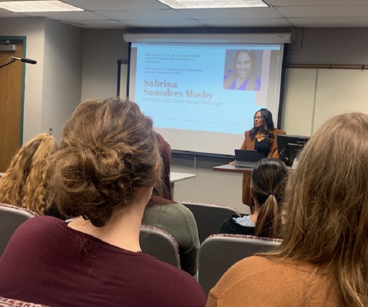 Women's Leadership Program February 25, 2020 Sabrina Saunders Mosby, Keynote