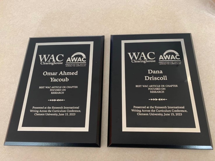 an award for Driscoll and Yacoub