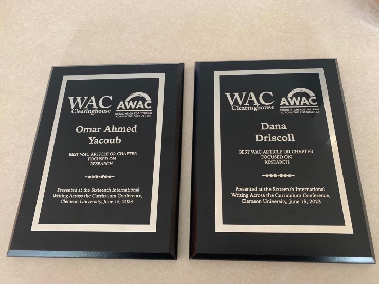 an award for Driscoll and Yacoub